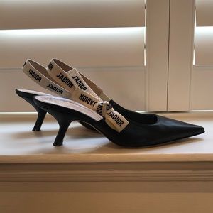 Dior J’adior Lambskin & Ribb Pumps